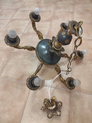 Lámpara de Bronce