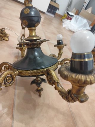 Lámpara de Bronce