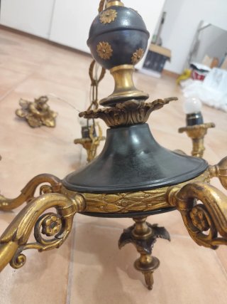 Lámpara de Bronce