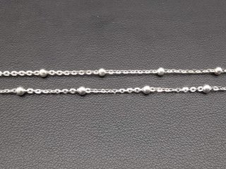 E55822-0 CADENA PLATA 925MM 22CM