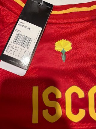 Camiseta España Nueva de Isco con el dorsal 22