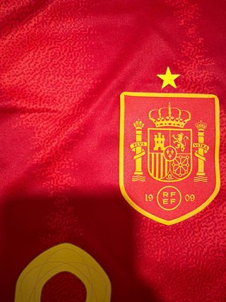 Camiseta España Nueva de Isco con el dorsal 22