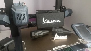Caja Herramientas Vespa , hecha en 3D