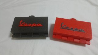 Caja Herramientas Vespa , hecha en 3D