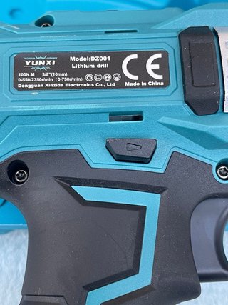 Taladro Atornillador 21V 100Nm + 2 Baterías