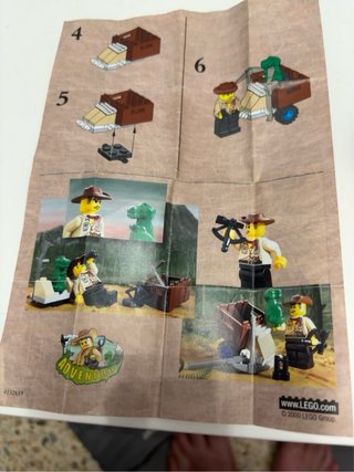 LEGO Adventurers 5903 Expedition Incompleto