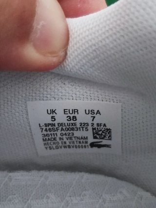 Zapatillas Lacoste L-Spin Deluxe 223 Talla 38