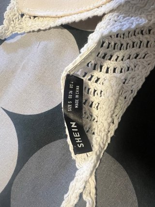 Top Crochet Blanco