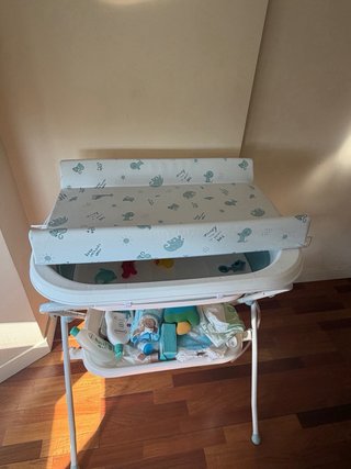 Cambiador bañera bebé
