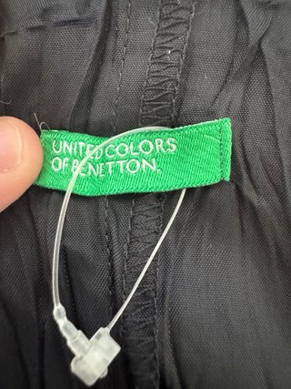 Benetton vestido túnica morado floral nuevo verano