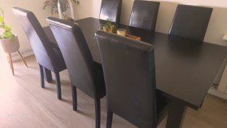 Mesa comedor y 6 sillas
