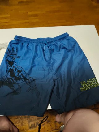 Bañador Marvel Black Panther Azul talla 14 -15años