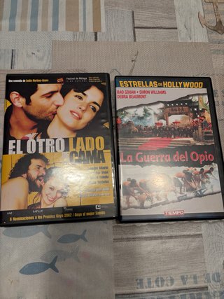 DVD El Otro Lado de la Cama y La Guerra del Opio