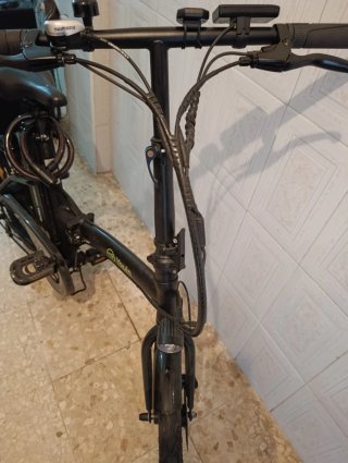 Bicicleta eléctrica plegable