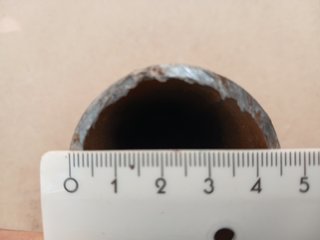 Racord apriete de galvanizado para tubo de 45 mm