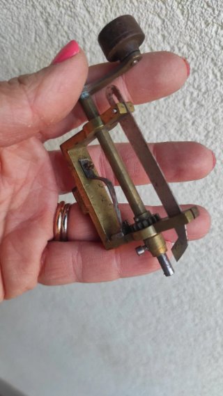 Strumento orologi vintage ottone molle