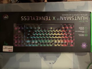 Teclado Razet Huntsman V3 X tenkeyless Mecanico