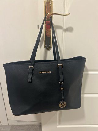 Bolso Michael Kors Negro Grande, Comprado Londres