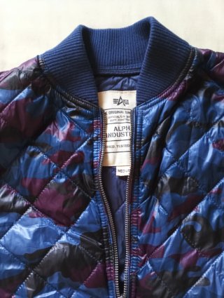 Chaqueta Bomber Alpha Industries Téc. Camo M