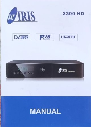 Receptor Satélite Iris 2300 HD