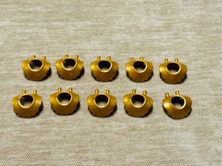 Playmobil 10 cuellos arqueros dorados