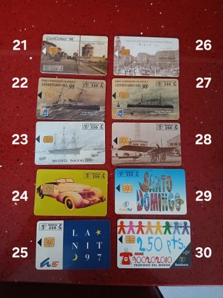 Schede telefoniche Spagna 250 Peseta cabitel