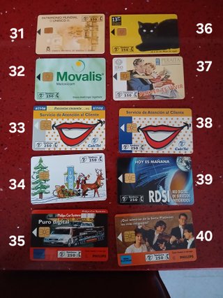 Schede telefoniche Spagna 250 Peseta cabitel