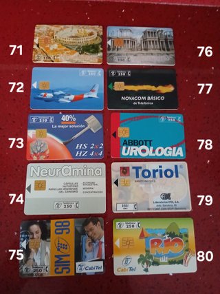 Schede telefoniche Spagna 250 Peseta cabitel