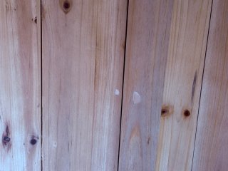 Mesa industrial madera pino y hierro