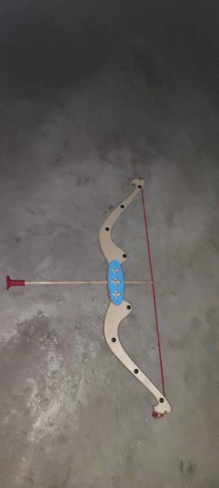 Arco de juguete de madera con flecha Decorativo