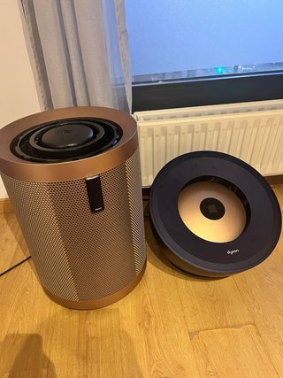 Purificador Dyson Big+Quiet Prussian Blue/Gold.