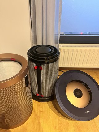 Purificador Dyson Big+Quiet Prussian Blue/Gold.