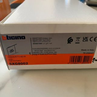 Termostato Inteligente Bticino Smarther2 Netatmo