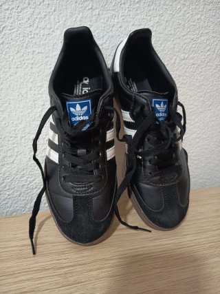 Zapatillas Adidas Samba Negras Blancas