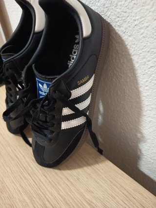 Zapatillas Adidas Samba Negras Blancas