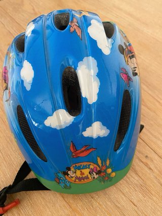 Casco infantil Mickey Mouse ajustable