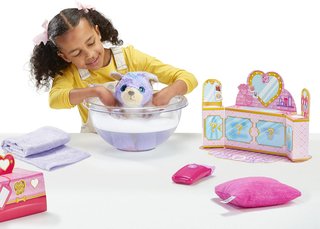 Little Live Pets peluche perro afeitar peinar