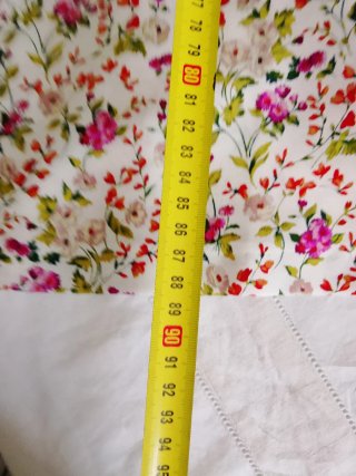 Vestido Zara mangas abullonadas floral