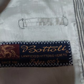 Giacca Battisti 1950 sartoriale estiva righe