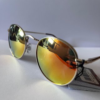 Gafas de sol Zippo redondas naranjas