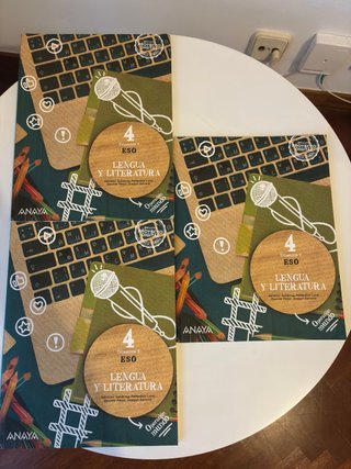 Libros de lengua 4 de la eso