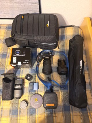 Equipo fotografico Sony a6600 + Tamron 18-300mm +