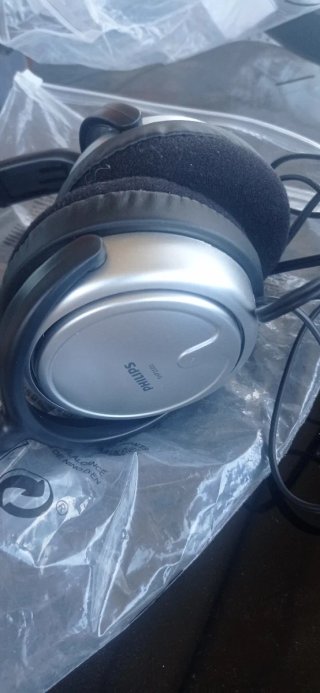 Auriculares Hifi Diadema Negro/Plata