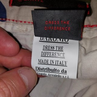Bermuda Baronio Camouflage Taglia 46