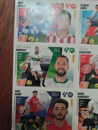 Pegatina Panini Adrenalyn LaLiga 2025-26