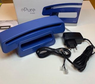 Alcatel ePure Iconic Blu Telefono Cordless