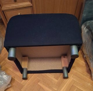 Puf Ikea Negro