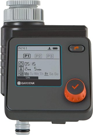 Gardena temporizador riego automático jardín fácil