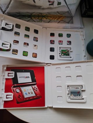 Nintendo 3DS XL Blu + 5 giochi + custodia