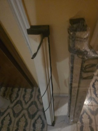 3 Tenda avvolgibile con catena x finestre zanzarie